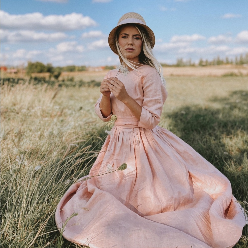 Handmade Linen Dress